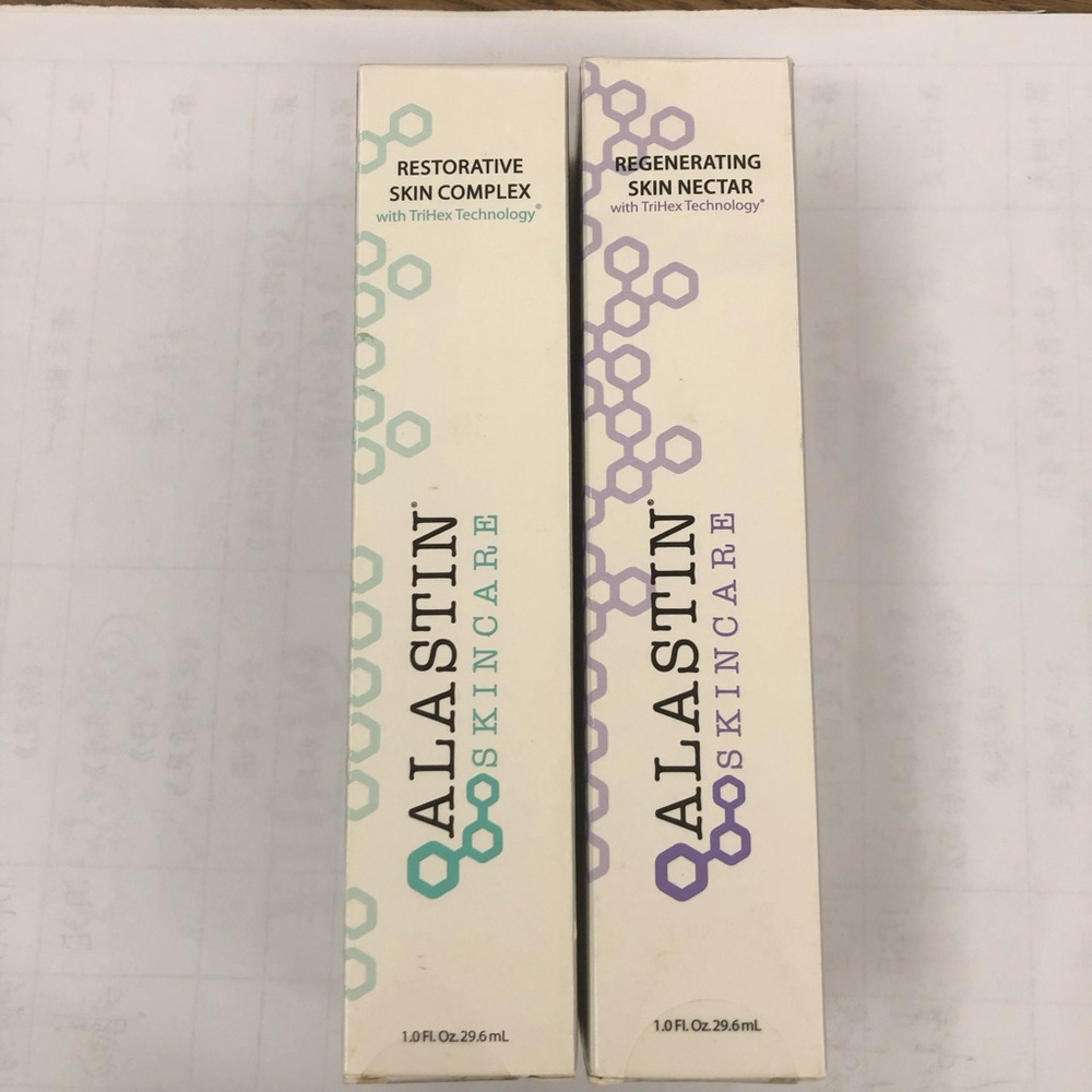 Alastin Skincare Restorative Skin Complex and Regenerating Skin Nectar Set